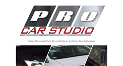 Desktop Screenshot of procarstudio.com