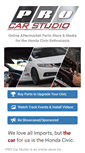 Mobile Screenshot of procarstudio.com